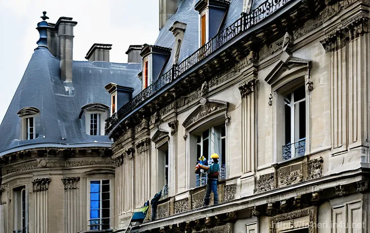 문화재수리기술자 자격증과 경력 전환 가능성 - **Prompt 1: The Art and Science of Painting Restoration in a Parisian Atelier**
    "A highly skille...